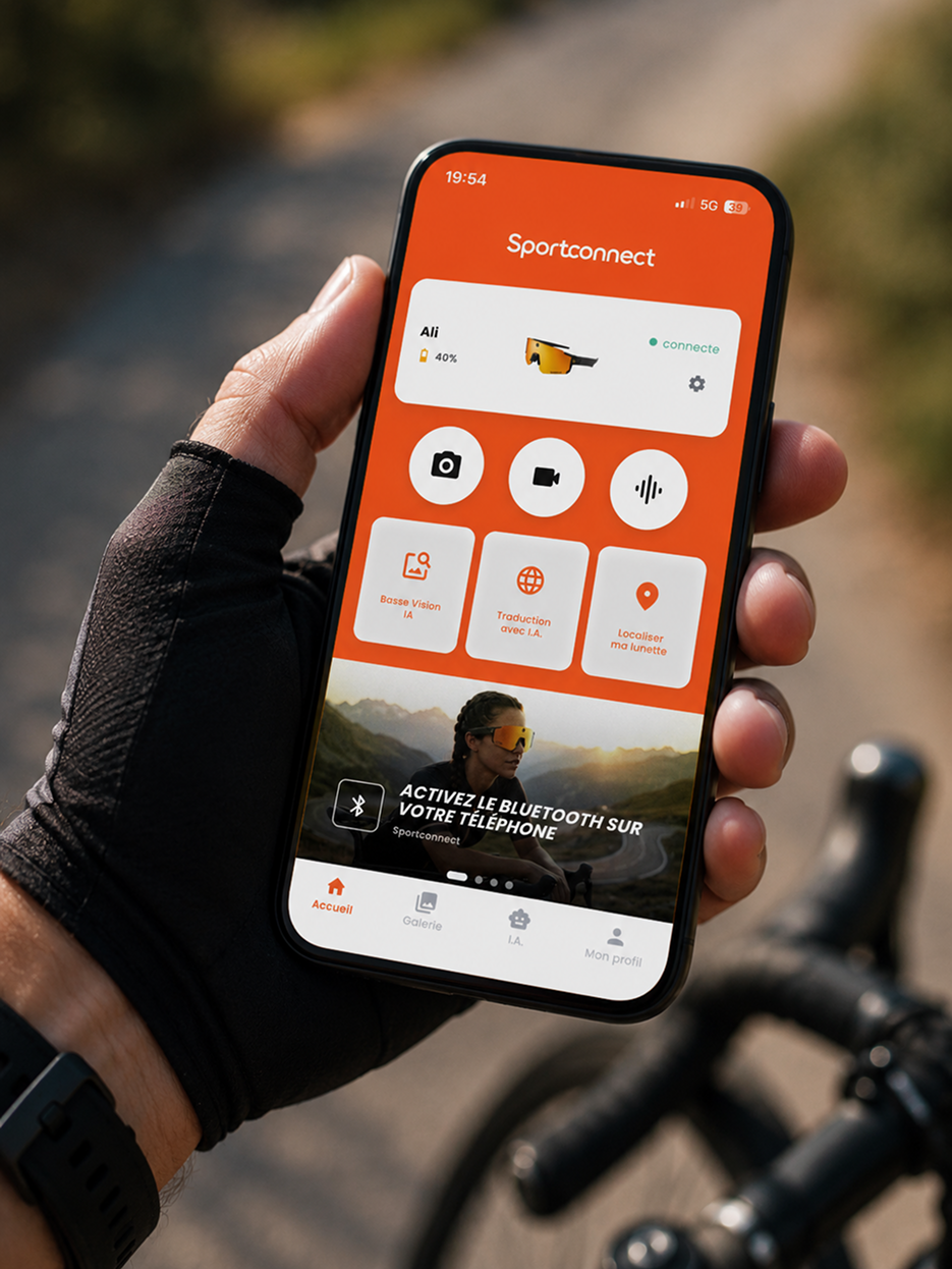 Une application mobile intuitive, pensée pour enrichir chaque instant.