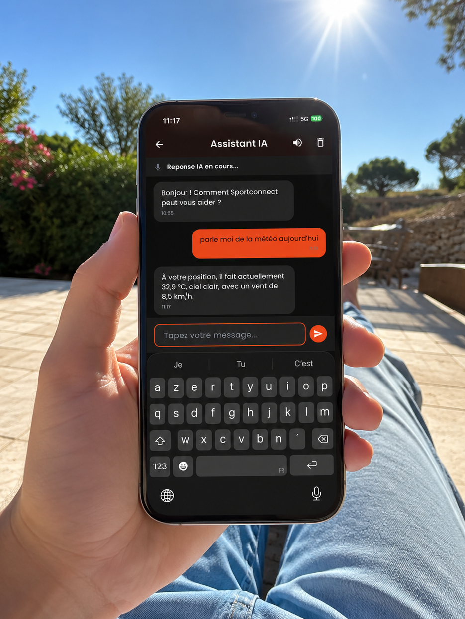 Une application pensée comme un véritable compagnon intelligent.