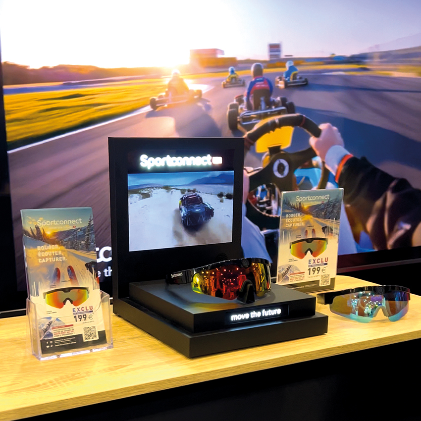 Lunettes connectées pour cyclisme, VTT et sports outdoor